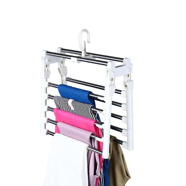hangers & racks plastic metal portable multi rod clothing rack 10-tiers foldable towel drying organizer trousers
hangers & racks plastic metal portable multi rod clothing rack 10-tiers foldable towel drying organizer trousers