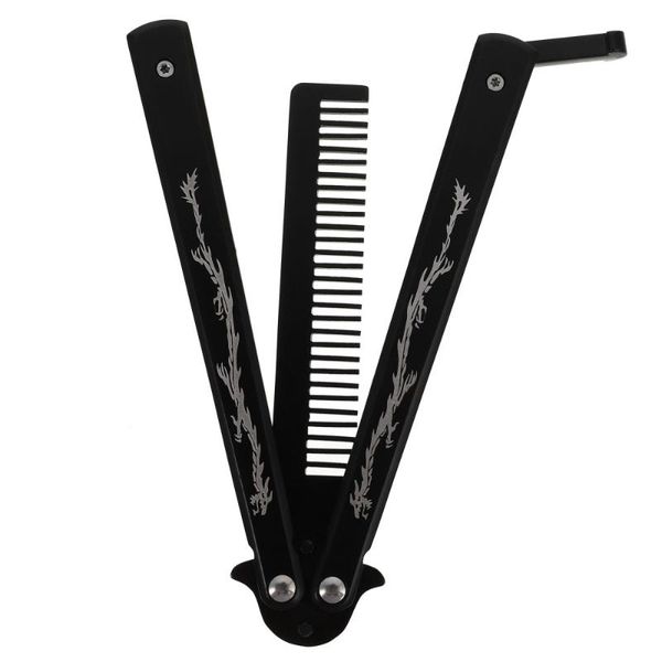 hair brushes novelty stainless steel comb styling tool for sports and outdoor use, Silver
hair brushes novelty stainless steel comb styling tool for sports and outdoor use, Silver