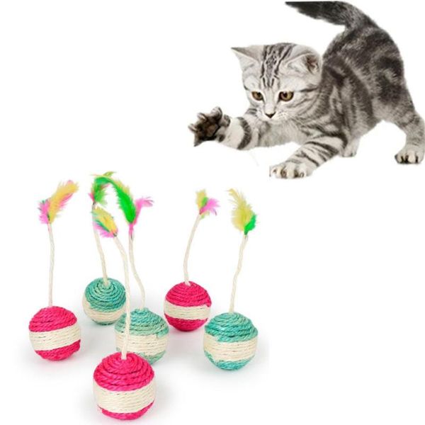 cat toys pet kitten toy rolling sisal scratching ball funny play dolls tumbler dog interactive feather
cat toys pet kitten toy rolling sisal scratching ball funny play dolls tumbler dog interactive feather