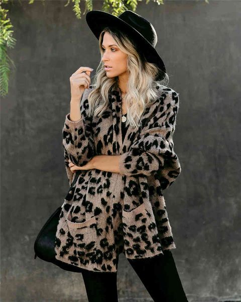 women's knits & tees pockets leopard winter coat long cardigan knitwear boho holiday slim knitted cardigans woman clothing sweater, White
women's knits & tees pockets leopard winter coat long cardigan knitwear boho holiday slim knitted cardigans woman clothing sweater, White