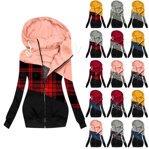 women's hoodies & sweatshirts womens fashion casual comfort zip-up long sleeve color matching streetwear coat drawstring winter ropa mu, Black
women's hoodies & sweatshirts womens fashion casual comfort zip-up long sleeve color matching streetwear coat drawstring winter ropa mu, Black