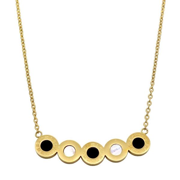 pendant necklaces brand jewelry roman simple white black shell bar necklace gold color natural pearl and women, Silver
pendant necklaces brand jewelry roman simple white black shell bar necklace gold color natural pearl and women, Silver