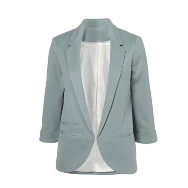 women's suits & blazers 2021 womens candy colors slim casual blazer with three quarter sleeve notched jacket coat outwear plus size sol, White;black
women's suits & blazers 2021 womens candy colors slim casual blazer with three quarter sleeve notched jacket coat outwear plus size sol, White;black