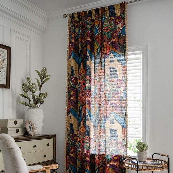 curtain & drapes bohemian farmhouse geometric tassel window treatment darkening linen cotton rod pocket for home decor 1 pc tj6435
curtain & drapes bohemian farmhouse geometric tassel window treatment darkening linen cotton rod pocket for home decor 1 pc tj6435