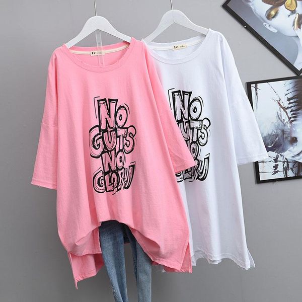 women's t-shirt summer clothes for women short sleeve harajuku o-neck woman oversized t shirt fy001, White
women's t-shirt summer clothes for women short sleeve harajuku o-neck woman oversized t shirt fy001, White