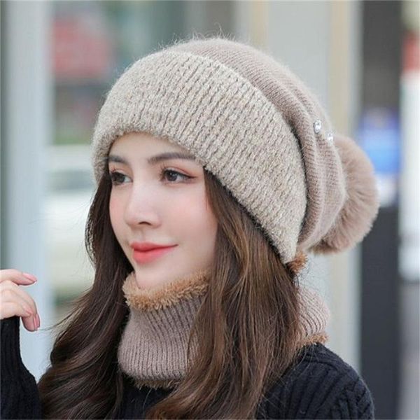 beanie/skull caps 2021 winter fur blend knitted hat scarf 2pcs set for women skullies beanies warm thick ears outdoor cap, Blue;gray
beanie/skull caps 2021 winter fur blend knitted hat scarf 2pcs set for women skullies beanies warm thick ears outdoor cap, Blue;gray