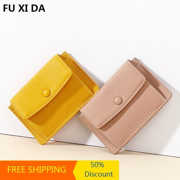 card holders envelope women brand business id case holder female soft leather mini wallet coin cash purse ladies, Brown;gray
card holders envelope women brand business id case holder female soft leather mini wallet coin cash purse ladies, Brown;gray