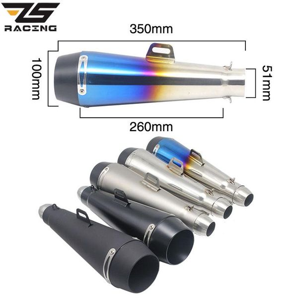 motorcycle exhaust system zs racing scooter pipe moto escape gp pot for m4 most motocross dirt bike cross atv slip on
motorcycle exhaust system zs racing scooter pipe moto escape gp pot for m4 most motocross dirt bike cross atv slip on