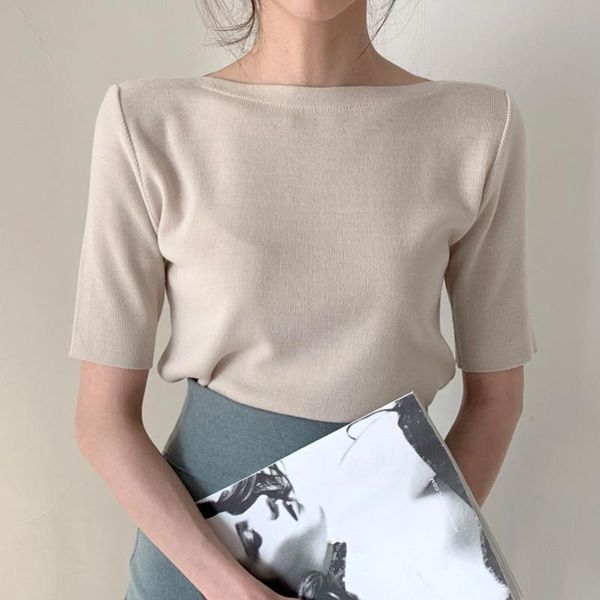 women's t-shirt cotton basic t shirts women solid o neck half sleeve female summer 2021 casual slim fit ladies tees, White
women's t-shirt cotton basic t shirts women solid o neck half sleeve female summer 2021 casual slim fit ladies tees, White