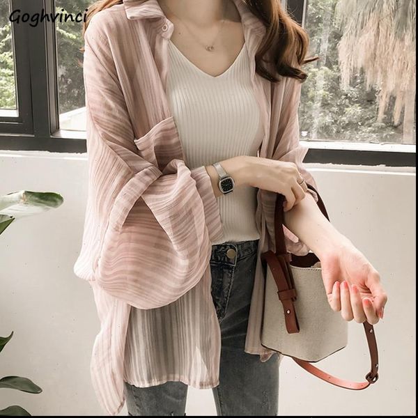 plus size 4xl loose women blouses striped summer chiffon lightweight causal sun proof thin chic fashion ulzzang, White
plus size 4xl loose women blouses striped summer chiffon lightweight causal sun proof thin chic fashion ulzzang, White