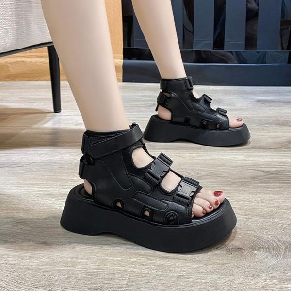 sandals gladiator platform women 2021 summer fashion chunky beach sandal canvas comfortable sandalias mujer, Black
sandals gladiator platform women 2021 summer fashion chunky beach sandal canvas comfortable sandalias mujer, Black