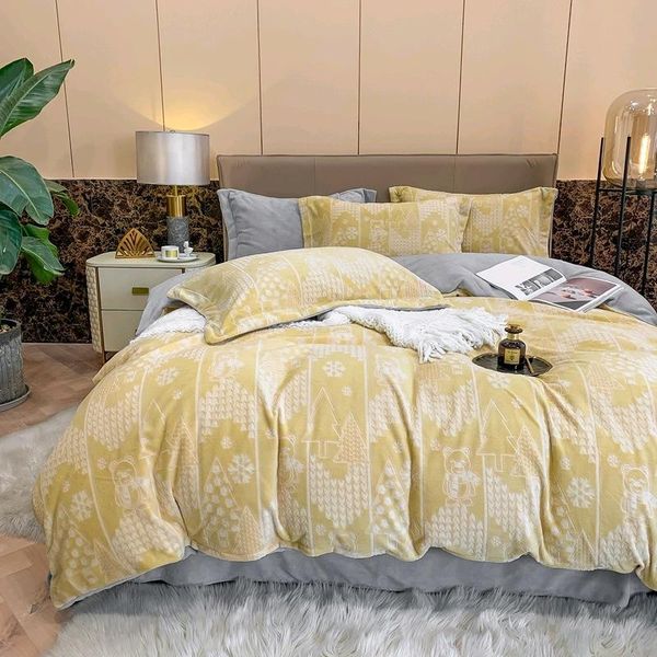 bedding sets winter warm solid flannel super soft 4pcs set quilt cover king size luxury home textiles
bedding sets winter warm solid flannel super soft 4pcs set quilt cover king size luxury home textiles