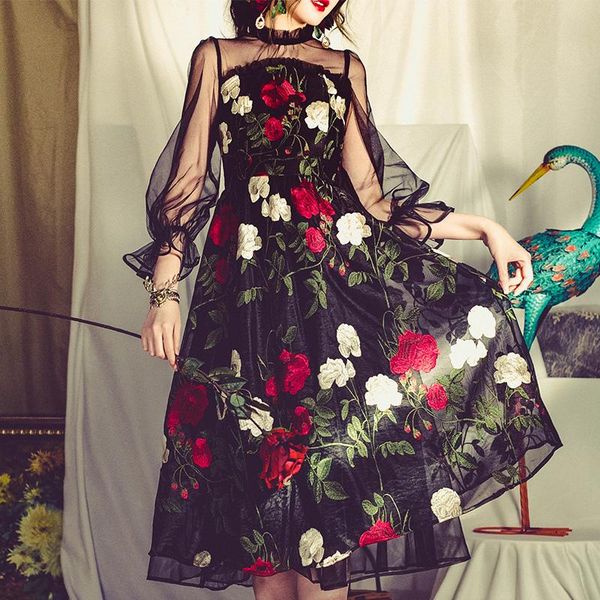 casual dresses 2021 arrival a-line print full ruffles mid-calf lantern sleeve empire ruffled, Black;gray
casual dresses 2021 arrival a-line print full ruffles mid-calf lantern sleeve empire ruffled, Black;gray
