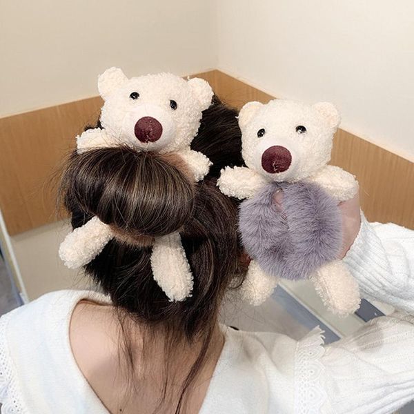 hair accessories fashion headband girl bear head rope tie rubber band kids tiara ponytail elastic hairbands for women girls, Slivery;white
hair accessories fashion headband girl bear head rope tie rubber band kids tiara ponytail elastic hairbands for women girls, Slivery;white