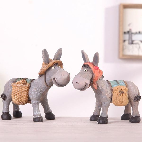 decorative objects & figurines 1pc/set creative resin crafts donkey decoration home decorations couple birthday giftchildren's gifts
decorative objects & figurines 1pc/set creative resin crafts donkey decoration home decorations couple birthday giftchildren's gifts