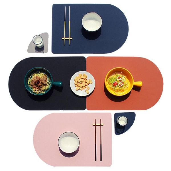 mats & pads two-sided color pu leather placemat,non-slip heat-resistant waterproof decoration table mats,placemats and triangle set
mats & pads two-sided color pu leather placemat,non-slip heat-resistant waterproof decoration table mats,placemats and triangle set