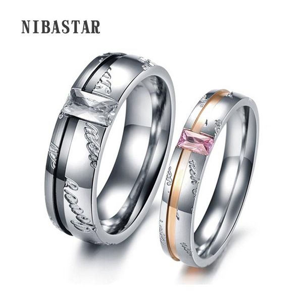 cluster rings weddings couple for men and women 2021 a pair love stainless steel crystal engagement ring jewelry, Golden;silver
cluster rings weddings couple for men and women 2021 a pair love stainless steel crystal engagement ring jewelry, Golden;silver