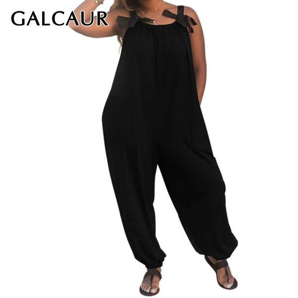 women's jumpsuits & rompers galcaur bowknot woman's jumpsuit square collar sleeveless off shoulder pocket female summer fashion cl, Black;white
women's jumpsuits & rompers galcaur bowknot woman's jumpsuit square collar sleeveless off shoulder pocket female summer fashion cl, Black;white