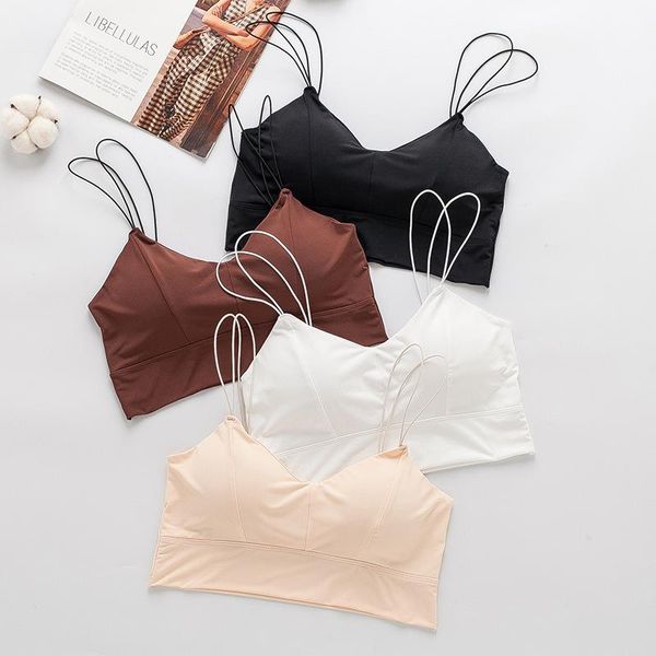 bustiers & corsets chrleisure ice silk female tube wireless solid fashion crop sports shockproof women's underwear, Black;white
bustiers & corsets chrleisure ice silk female tube wireless solid fashion crop sports shockproof women's underwear, Black;white