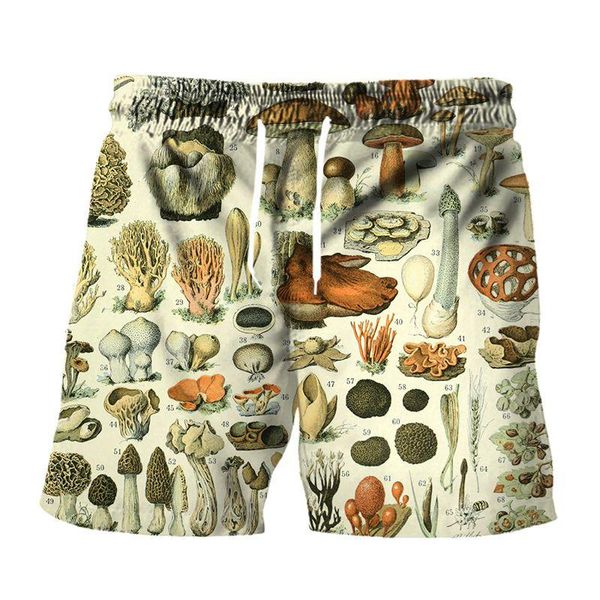men's shorts vintage mushroom casual sport 3d print streetwear men women oversized fashion harajuku clothing summer running sweatpants, White;black
men's shorts vintage mushroom casual sport 3d print streetwear men women oversized fashion harajuku clothing summer running sweatpants, White;black