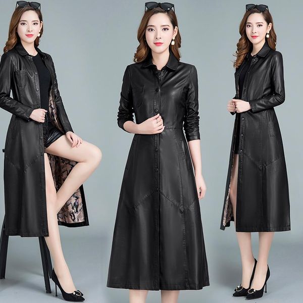 women's leather & faux jacket pu coat plus changchun autumn fashion locomotive windbreaker over the knee women black red
women's leather & faux jacket pu coat plus changchun autumn fashion locomotive windbreaker over the knee women black red