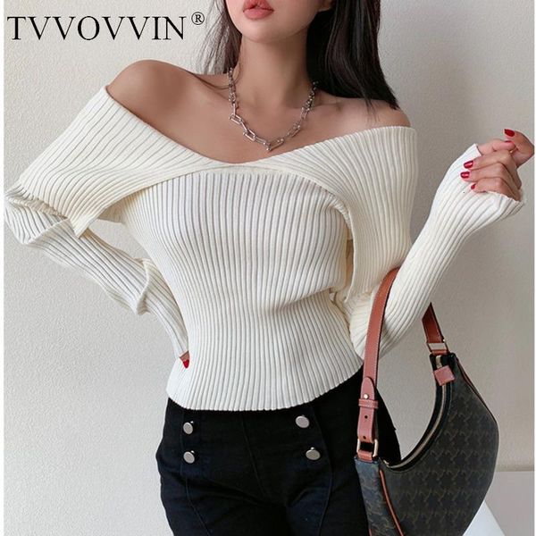 women's sweaters tvvovvin strapless slash neck ruffle fashion slim short knitting pullovers sweater simple girl female k, White;black
women's sweaters tvvovvin strapless slash neck ruffle fashion slim short knitting pullovers sweater simple girl female k, White;black