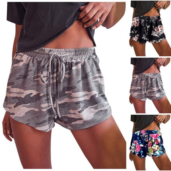 women's shorts summer polyester gauze style simple elastic waist casual large size floral print men and women outdoor short pants, White;black
women's shorts summer polyester gauze style simple elastic waist casual large size floral print men and women outdoor short pants, White;black