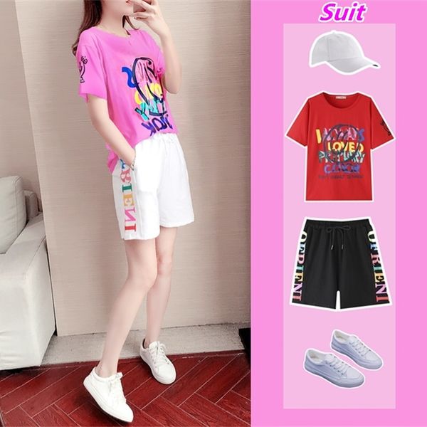 tracksuits fashion sport suit guibu casual sports shorts set for women's summer 2021 relaxed foreign style two piece, Gray
tracksuits fashion sport suit guibu casual sports shorts set for women's summer 2021 relaxed foreign style two piece, Gray