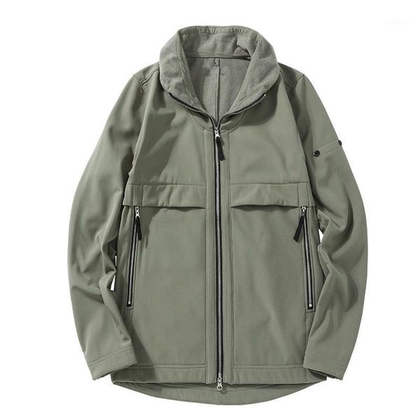 men's jackets 2021 fall lapel soft shell fashion jacket thicken plush winter imported fabric, Black;brown
men's jackets 2021 fall lapel soft shell fashion jacket thicken plush winter imported fabric, Black;brown