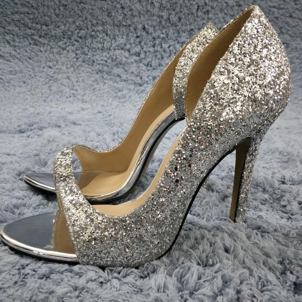 women stiletto thin high heel sandals open toe silver glitter patent fashion wedding bridals party ball lady shoes 0640c-q2, Black
women stiletto thin high heel sandals open toe silver glitter patent fashion wedding bridals party ball lady shoes 0640c-q2, Black