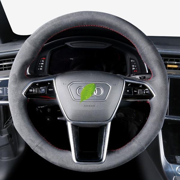 real alcantara audi a3 a5 a6 a7 q7 q8 sq2 q6 sq8 s4 s5 s6 s7 suede steering wheel cover suede leather auto interior accessories
real alcantara audi a3 a5 a6 a7 q7 q8 sq2 q6 sq8 s4 s5 s6 s7 suede steering wheel cover suede leather auto interior accessories