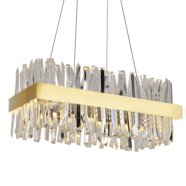 modern hanging chandelier lamps for living room luxury rectangle kitchen island crystal chrome led light dining
modern hanging chandelier lamps for living room luxury rectangle kitchen island crystal chrome led light dining