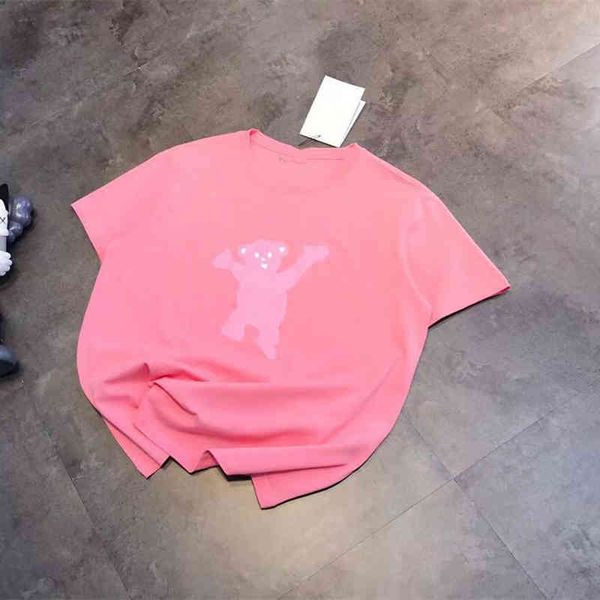 2022 factory wholesale new high version spring / summer women's well pink zipper t-shirt loose casual aging round neck short sleeve top, White
2022 factory wholesale new high version spring / summer women's well pink zipper t-shirt loose casual aging round neck short sleeve top, White