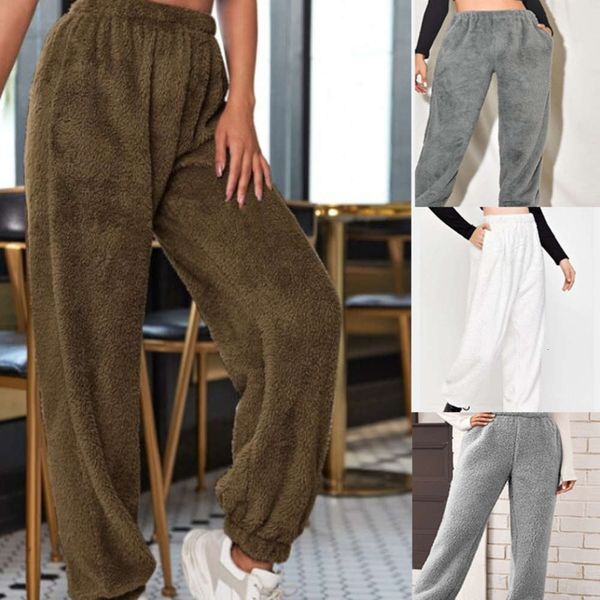 autumn and winter solid color fashionable plush casual pants loose skin comforter warm home, Black;white
autumn and winter solid color fashionable plush casual pants loose skin comforter warm home, Black;white