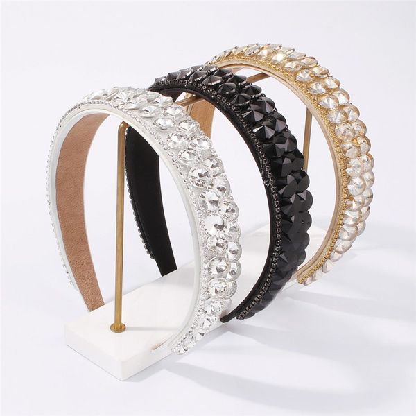 luxury designer rhinestone headband ladylike hair bands high fashion zinc alloy hairstyle hoop accessories in 3 colors f3204, Black;brown
luxury designer rhinestone headband ladylike hair bands high fashion zinc alloy hairstyle hoop accessories in 3 colors f3204, Black;brown