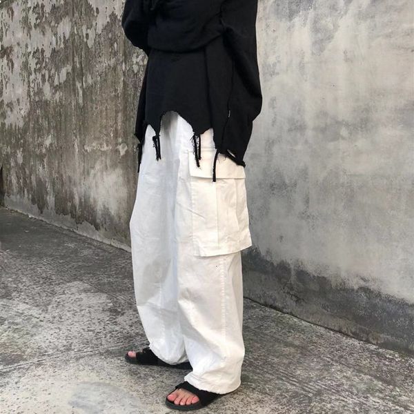 solid white side pocket loose straight baggy wide cargo casual pant women man fashion plus size korean track trouser streetwear, Black;white
solid white side pocket loose straight baggy wide cargo casual pant women man fashion plus size korean track trouser streetwear, Black;white