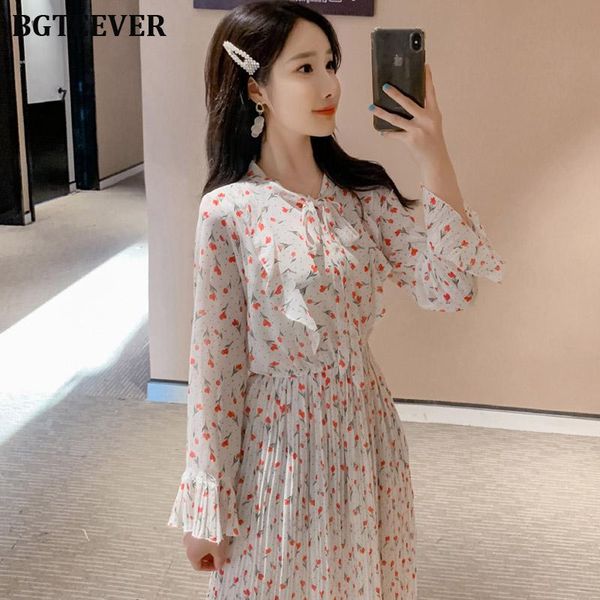 casual dresses bgteever elegant ruffle flare sleeve women dress elastic waist floral print female long 2021 autumn lace-up vestidos femme, Black;gray
casual dresses bgteever elegant ruffle flare sleeve women dress elastic waist floral print female long 2021 autumn lace-up vestidos femme, Black;gray