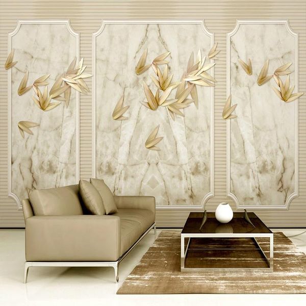 wallpapers custom po wallpaper marble texture 3d stereo golden bamboo leaves mural living room tv self-adhesive waterproof wall stickers
wallpapers custom po wallpaper marble texture 3d stereo golden bamboo leaves mural living room tv self-adhesive waterproof wall stickers