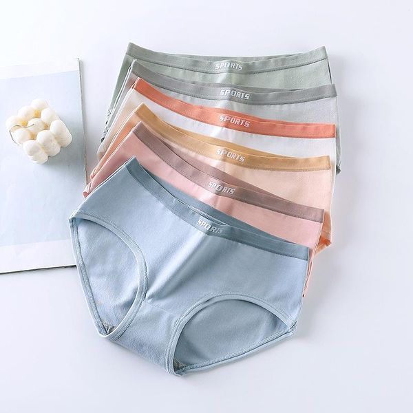 women's panties cotton underwear letter female solid color briefs large breathable underpants mid waist seamless lingerie, Black;pink
women's panties cotton underwear letter female solid color briefs large breathable underpants mid waist seamless lingerie, Black;pink