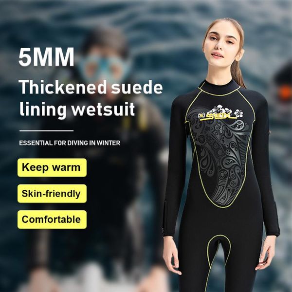 women's neoprene suit, with polar lining, 5mm, warm in cold water, wet, zipper back and surf swim wear 
women's neoprene suit, with polar lining, 5mm, warm in cold water, wet, zipper back and surf swim wear