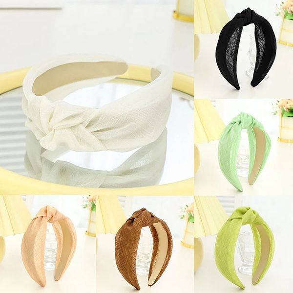 summer solid color headbands knotte organza hair hoop for women simple tulle cross turban hairbnads hair accessories, Silver
summer solid color headbands knotte organza hair hoop for women simple tulle cross turban hairbnads hair accessories, Silver