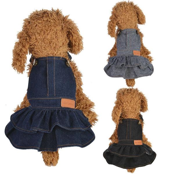 dog apparel autumn spring summer dress denim skirt puppy clothing cat chihuahua yorkshire terrier poodle small costume pet
dog apparel autumn spring summer dress denim skirt puppy clothing cat chihuahua yorkshire terrier poodle small costume pet