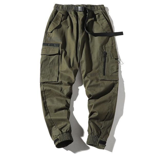 men's pants casual cotton cargo jogger overalls multi pockets military tactical streetwear army straight slacks long trousers, Black
men's pants casual cotton cargo jogger overalls multi pockets military tactical streetwear army straight slacks long trousers, Black