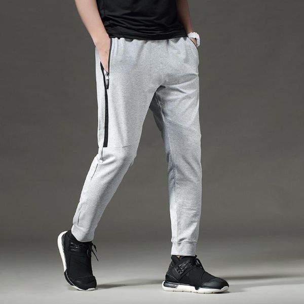 running pants men sports zipper pockets jogger jogging basketball gym exercise fitness long trousers soccer training, Black;blue
running pants men sports zipper pockets jogger jogging basketball gym exercise fitness long trousers soccer training, Black;blue