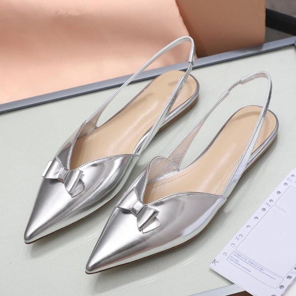 sandals 2021 butterfly knot women pointed toe flat back sreap solid color luixury brand designer shoes, Black
sandals 2021 butterfly knot women pointed toe flat back sreap solid color luixury brand designer shoes, Black