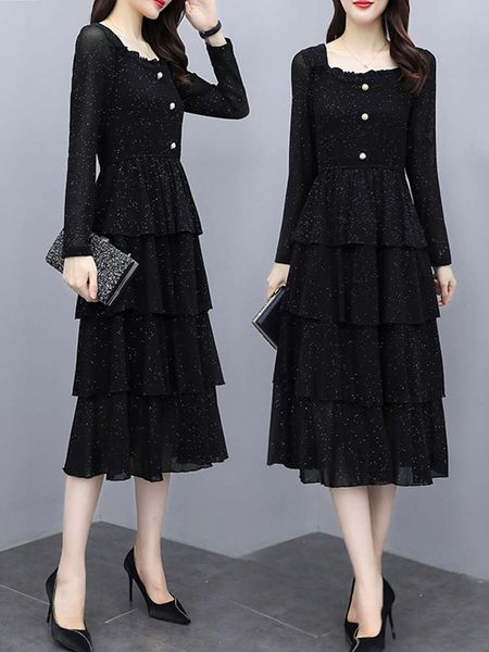 casual dresses dress french glittering women's slim temperament close waist a-line skirt elegant small black e4bw, Black;gray
casual dresses dress french glittering women's slim temperament close waist a-line skirt elegant small black e4bw, Black;gray