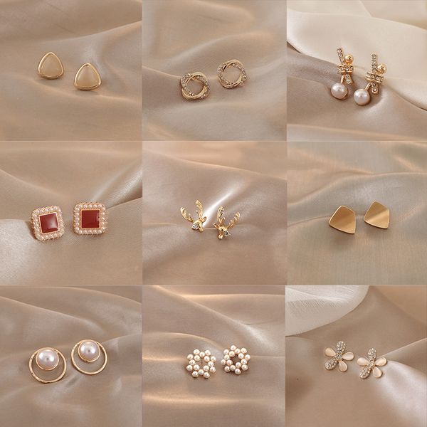 qingdao korea jewelry personality simple s925 sier needle earrings net red temperament aesthetic flower geometric earrings, Golden
qingdao korea jewelry personality simple s925 sier needle earrings net red temperament aesthetic flower geometric earrings, Golden