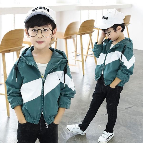 jackets spring and autumn polyester boy's jacket 2021 korean version stitching fashion hooded windbreaker casual children's clothi, Blue;gray
jackets spring and autumn polyester boy's jacket 2021 korean version stitching fashion hooded windbreaker casual children's clothi, Blue;gray