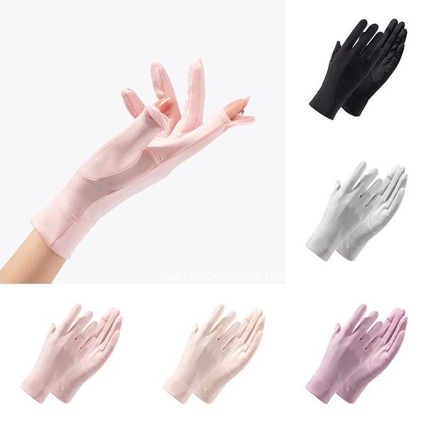 five fingers gloves summer women thin silk lace letter button touch screen driving mittens uv sunscreen sport cycling non-slip sun, Blue;gray
five fingers gloves summer women thin silk lace letter button touch screen driving mittens uv sunscreen sport cycling non-slip sun, Blue;gray