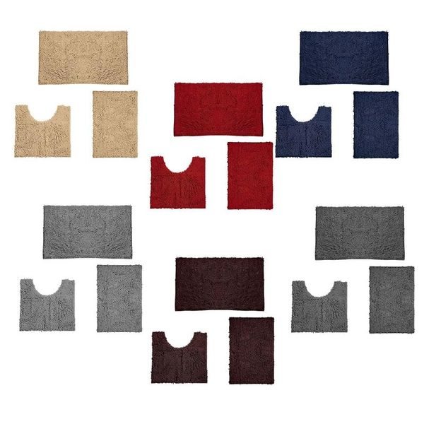 pieces solid color bathroom rugs set water absorbent plush shaggy chenille u-shaped contour toilet mat non-slip carpet 68ue bath mats
pieces solid color bathroom rugs set water absorbent plush shaggy chenille u-shaped contour toilet mat non-slip carpet 68ue bath mats